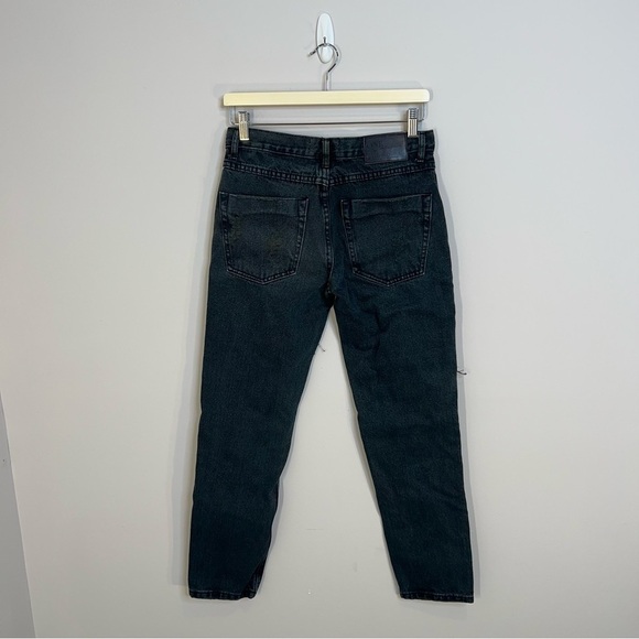 ❄️ ONE Teaspoon Fox Black Distressed Awesome Baggies Jean - Picture 7 of 10